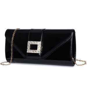 8512 Evening Handbags Bling Rhinestone Envelope Clutch Purses Shoulder